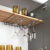 Metaltex Subshelf Goblet Holder, Black, 38x26x7
