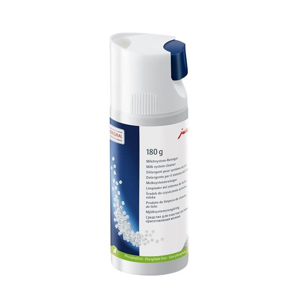 JURA Milk System Cleaner, Mini Tablets with Dispenser (180g Bottle)
