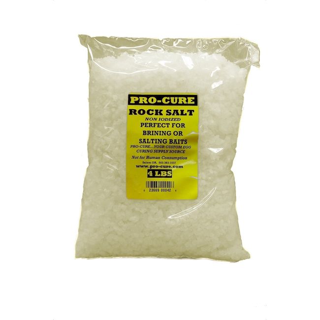 Pro-Cure Rock Salt Bulk In Poly Bag 4 Lb