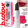 7DAYS Lipstick & Lip Tint for MakeUp | Tinted Moistriser & Lip Balm for Lip Make-Up | Highly Pigmented Lip Gloss | Colour Changing Lipstick | Dark Red Lip Stain Long Lasting | 3in1 Multi Stick, 3.5g