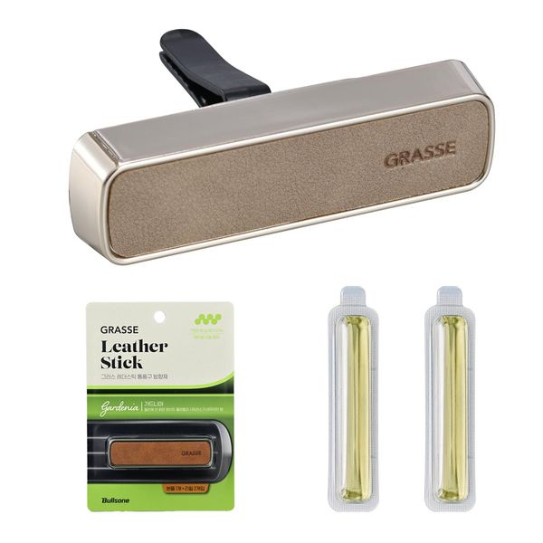 GRASSE Leather Stick_Gardenia