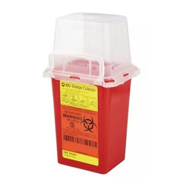 BD Sharps Container/ Collector 1.5 Qt (1.4 L) New