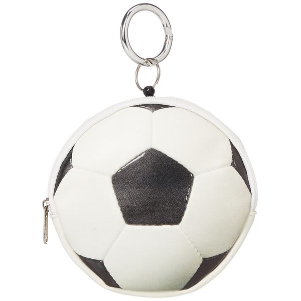 Setokraft Pass Pouch Soccer Ball SF-3964 φ4.7 x 1.0 inches (12 x 2.5 cm) (not including carabiner)