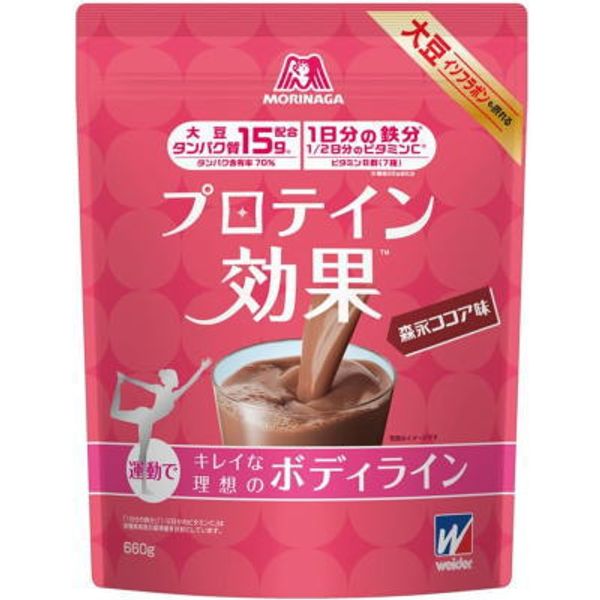  Weider Protein Effect Morinaga Cocoa Flavor 660g