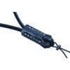 SPIRAL ARROWS Full Hand Sewing Nume Leather Camera Hand Strap, Basic Black Color, CS0004k
