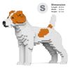 JEKCA Jack Russell Terrier 01S-M01 | Plastic Building Blocks | Age 14+