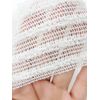 OHE CB3 Body Towel, White, Approx. Width 9.4 x Length 39.4 inches (24 x 100 cm), Cotton, Nylon Towel, 100% Natural Material