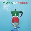 Bialetti Mocha Express Italy 3 Cup Open Fire (Coffee Maker, Espresso Maker, Makinetta)