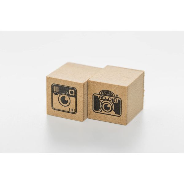 Camera stamp stamp stamp set of 2 each (No. 03 & 04)