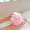 3 Pack Bath Sponge Shower Loofahs Balls 75g/PCS for Body Wash Bathroom Men Women-(Blue,Pink,Green)