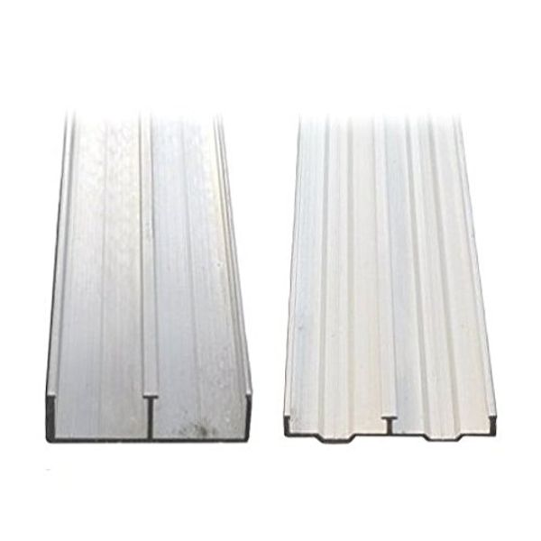 3/4" X 6' Aluminum Sliding Door Track (6')