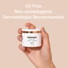 DRMTLGY Peptide Night Cream Face Moisturizer. Fragrance Free and Oil Free Hydrating Facial Moisturizer for All Skin Types.