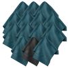 14 Pcs Microfiber Glasses Cleaning Cloths 20 x 20 cm
