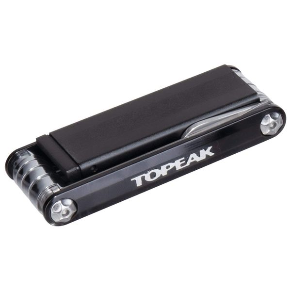 Topeak Tubi 18 Multi Tool with Integrated Tubeless Tyre Functions, Black