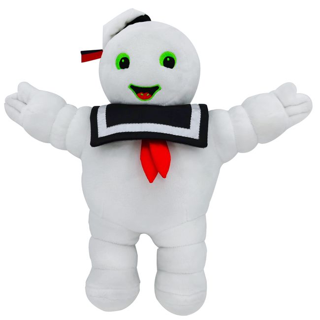 ENOMIN Noctilucent Stay Puft Marshmallow Man Plush Doll Ghost Hunter Plushie Stuffed Toy Figures