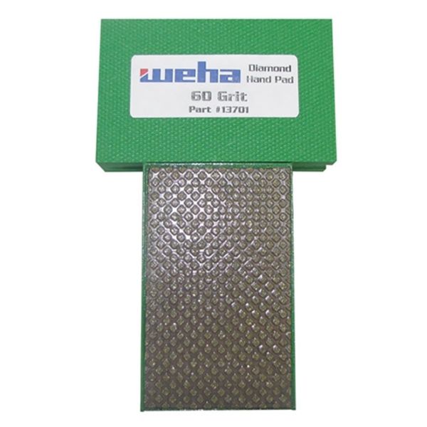 Weha Diamond Hand Polishing Pad - 60 Grit