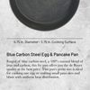 Heavy Duty Blue Steel Blinis Pan