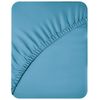 Acrali Home Premium Microfiber fitted sheets (SkyBlue, Microfiber | Super King (200x180+40cm))