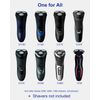 SH30 Replacement Heads Compatible with Shaver 2300 S1211/81, 3800 S3311/85, 3500 S3212/82, 2100 S1560/81, Series 3000 2000 1000 S738 Click and Style, 3Packs ComfortCut Shaving Heads, 1 Cleaning Brush