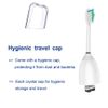 WuYan Compatible Phillips Sonicare E Series Toothbrush Head Replacement for 4 Brush Heads