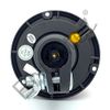 LED Micro Beacon R65 Blue Flexible DIN Pole Mount 12V/24V