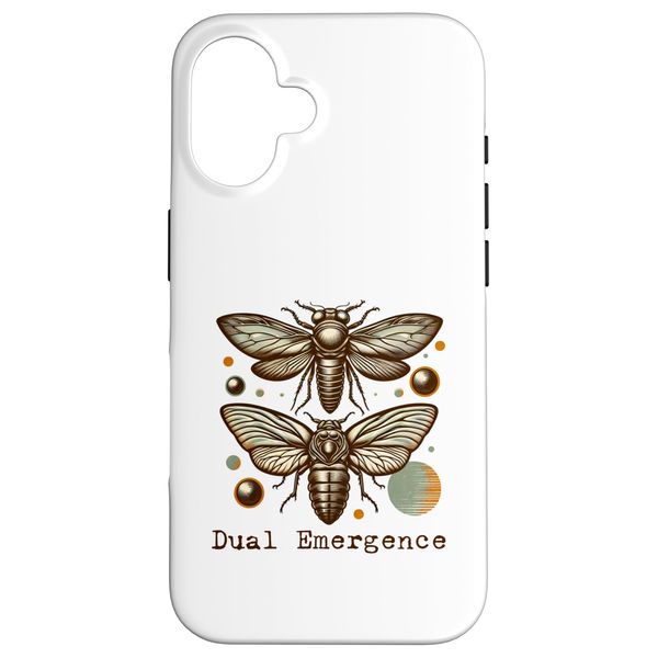 Cicada Dual Emergence Cicadas Case for iPhone 16