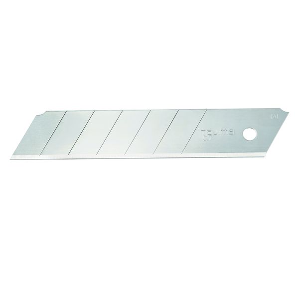 TAJIMA Utility Knives & Blades - 10-Pack 1" Rock Hard Box Cutter Snap Blades with Premium Tempered Steel & Ultra-Sharp Edge - LCB-65