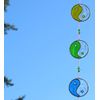 Purity Style Yin Yang Suncatcher in Rainbow/Chakra Colours