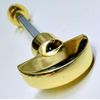 Spare Thumb-Turn & Release Spindle (for Bathroom Locks) (Brass)