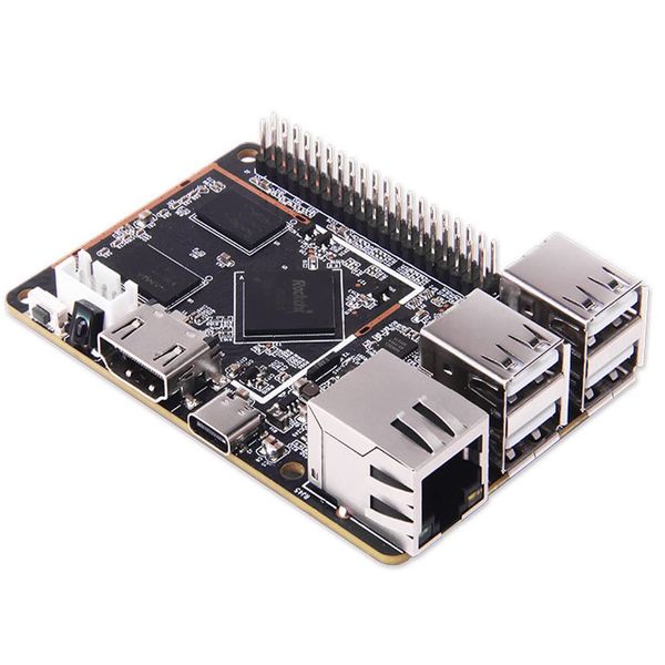 Geniatech XPI-3128 Single Board Computer, Embedded Computer Module, Development Board, Rockchip RK3128 Quad Core Cortex-A7 8GB WiFi, Card-sized High Performance Board
