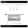 Sunstar Stationery S2312743 Pencil Case, Clear Pouch, Mitte, Flat, Light Gray