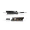 LED Seitenblinker Klar Rauchglas Schwarz Links+Rechts Set