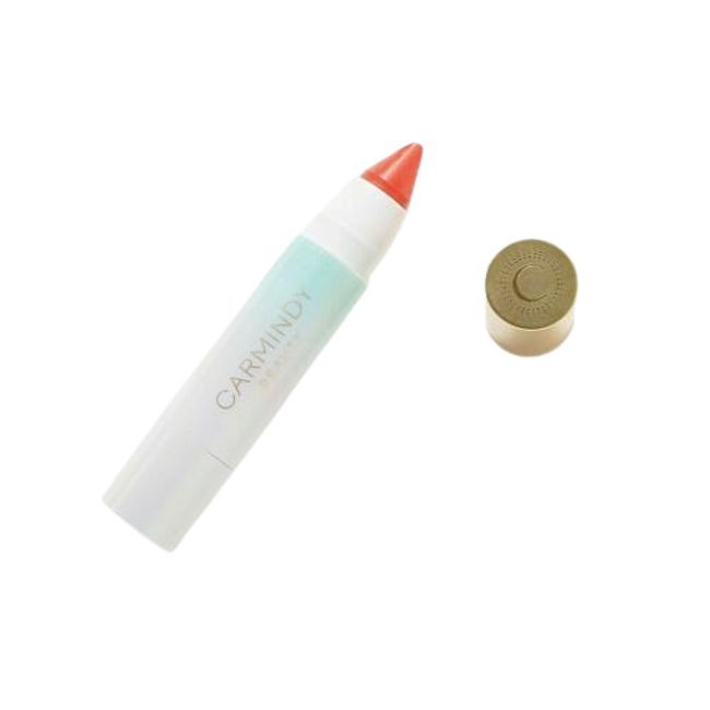 New Carmindy Beauty Look Over Here Lip Crayon FIRE CORAL Lipstick Full Size