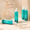Defrizing, Moisturizing, Protects from Styling and Refreshes Second-Day Hair