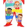 CoComelon Toddler Infant Footed Blanket Sleeper Pajamas (5T, Red)