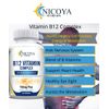 Vit B-12 Complex 750+MG | Super B Vitamin, Energy, Cell Function & Metabolism
