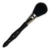 YS Park Powder Brush Round Flat YS-CE10-PD Black Handle Black Bristles