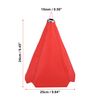 X AUTOHAUX Shift Boot Cover Shift Boot Cover Shift Boot Dustproof Cover for Vehicle Red