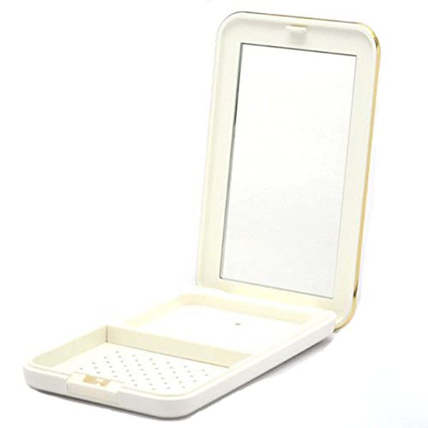 Sanmi Mole Cosmetics UV Pact Dedicated Case Vertical Case Foundation Pact Case White
