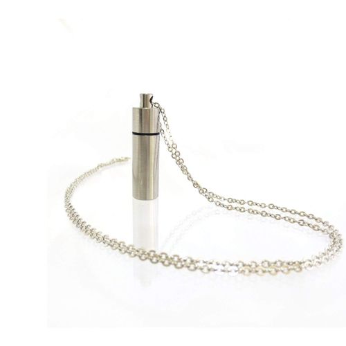 Memorial Pendant, Waterproof for Life, Stainless Steel, Caroe Urn Pendant, Necklace, Hand Memorial, Stainless Steel