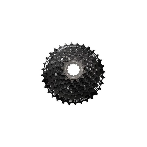 SHIMANO Men's Shimano Cassettes HG200 7 Speed MTB Cassette, Black, 12-28T UK