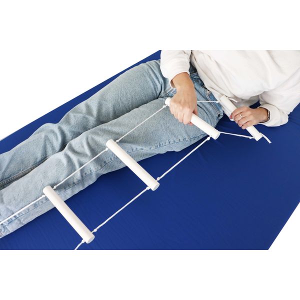 PEPE - Rope Ladder Help to Get Out of Bed, Bed Rope Ladder Mobility Aid for Elderly, Bed Support Ladder Adult, Rope Ladder Pads Elderly