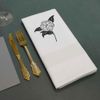 'White Flower' Cotton Napkin/Dinner Cloth (NK00036644)