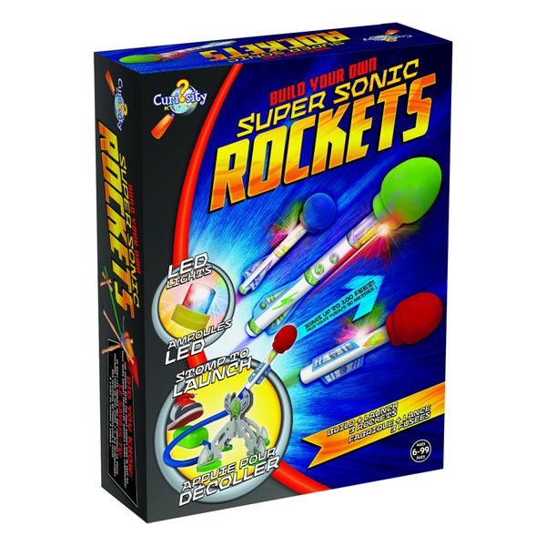 Orb Factory Curiosity Super Sonic Rockets Kit, Super Sonic Rockets