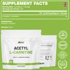 Acetyl L-Carnitine Powder, 100g, Dietary Supplement