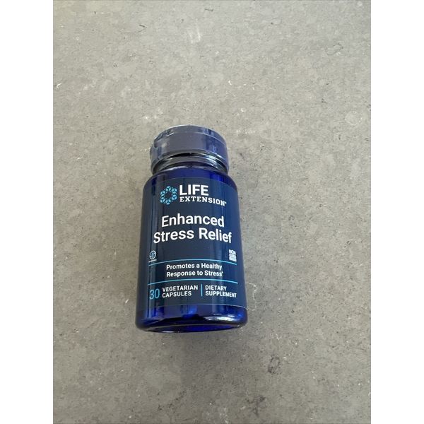 Life Extension ENHANCED STRESS RELIEF 30 Capsules | Exp 09/2025 Sealed FAST SHIP