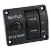 SEAFLO 3-Way Bilge Pump Panel Switch MAN-OFF-AUTO Rocker Switch 12V/24V 15A