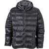 James & Nicholson Herren Daunenjacke Men's Down Jacket M,Schwarz/Grau