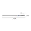 Acycoin2A 2pcs Needle Shaped Cuticle Cleaner Carbide Nail Drill File Bit (A)