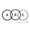 Kase Magnetic Filter Adapter 72mm (3 Piece Set "A+B+C")